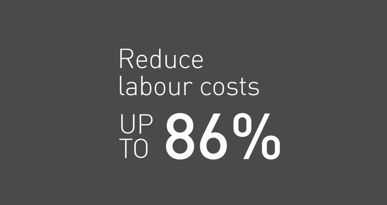 Reduzir os custos de mão-de-obra 86 Reduzir os custos de mão-de-obra 86