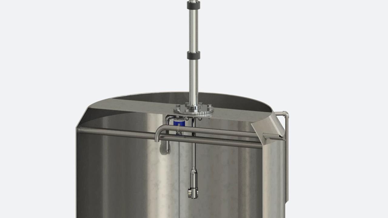 Limpeza do tanque de imersão de milho Limpeza do tanque de imersão de milho