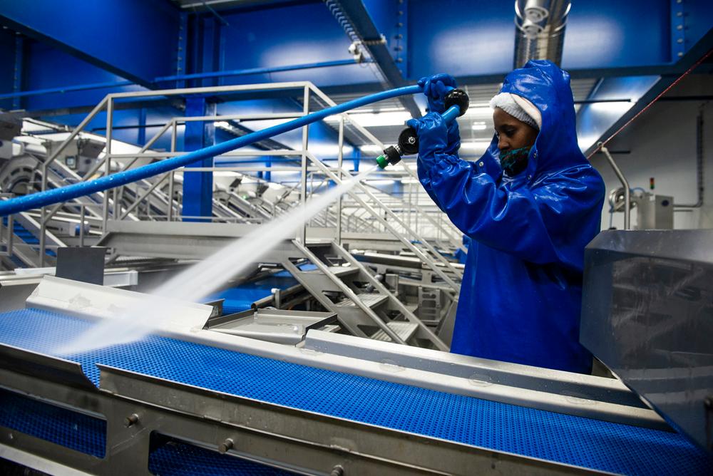 Limpeza manual Limpeza manual